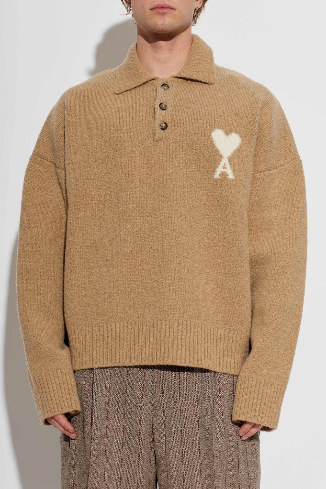 Ami Alexandre Mattiussi Oversized logo polo | Men's | Vitkac